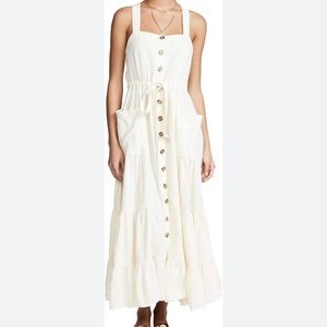Free People Catch The Breeze Midi Dress